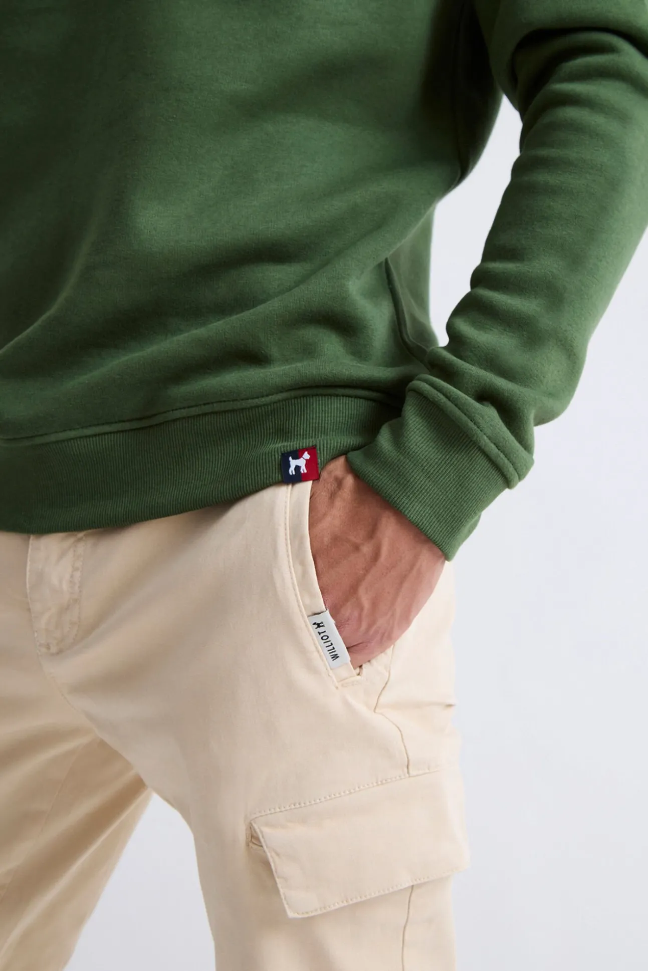 Sudadera Con Manga Ranglan Logo Vintage