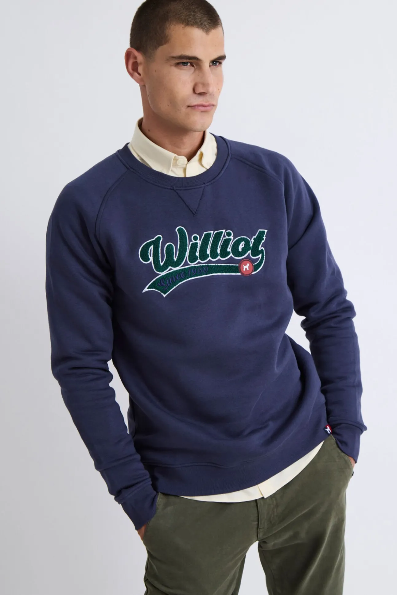 Sudadera Con Manga Ranglan Logo Vintage