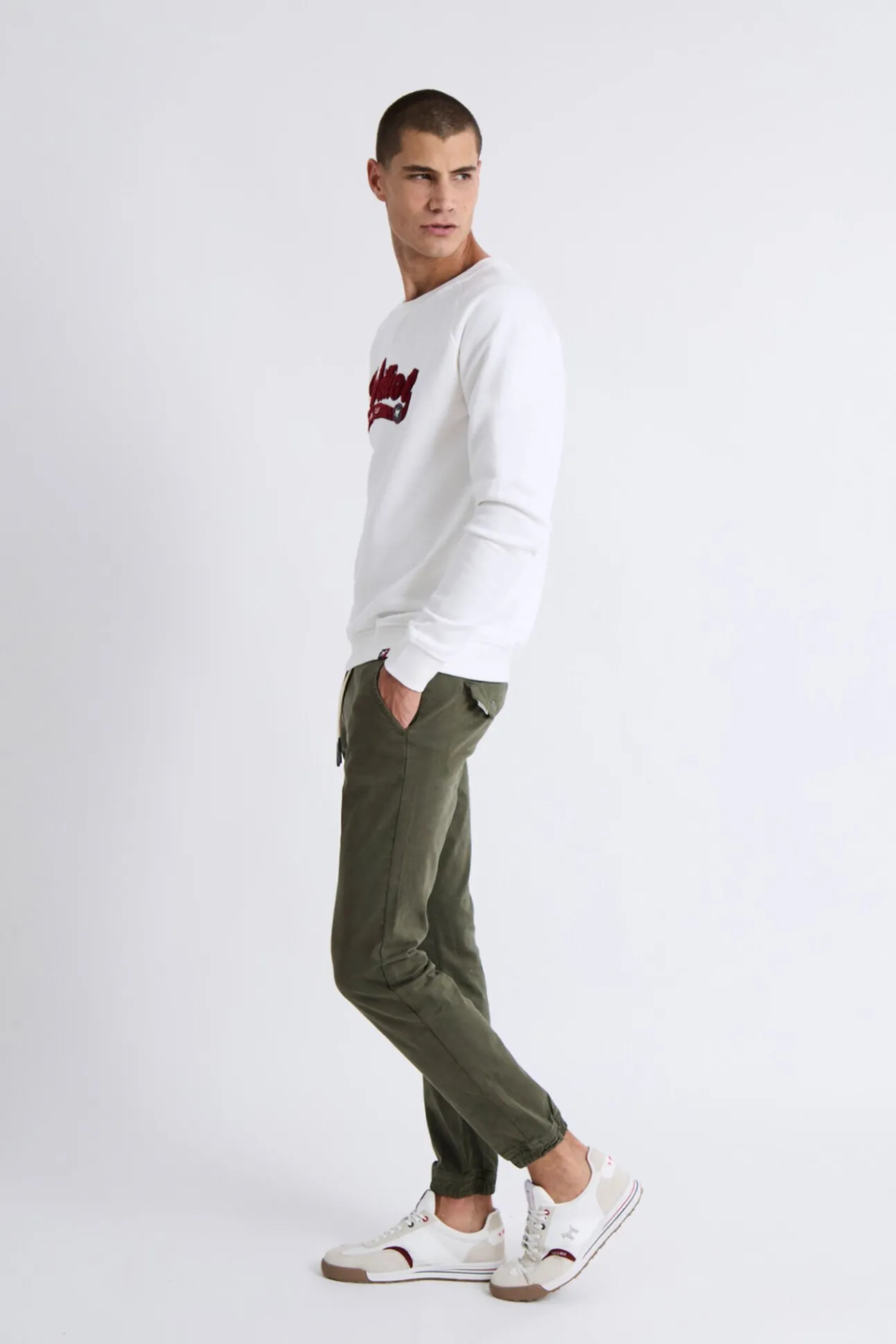 Sudadera Con Manga Ranglan Logo Vintage