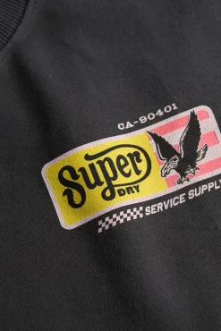 Sudadera corte holgado