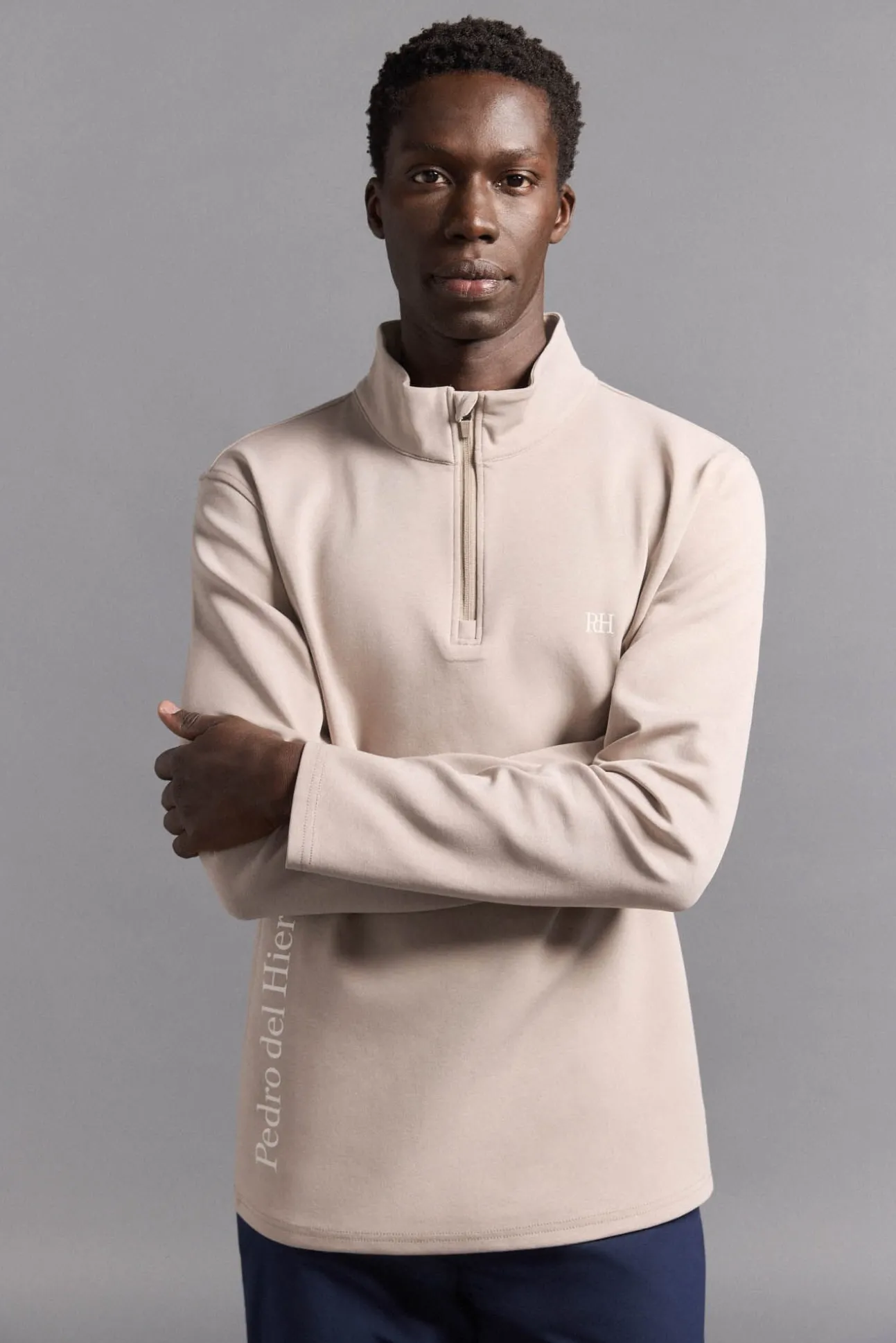 Sudadera cremallera golf