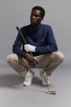 Sudadera cremallera golf