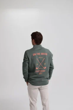 Sudadera Cremallera Hole in One