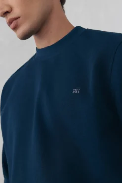 Sudadera cuello caja