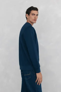 Sudadera cuello caja