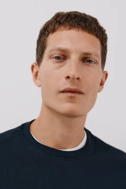 Sudadera cuello caja