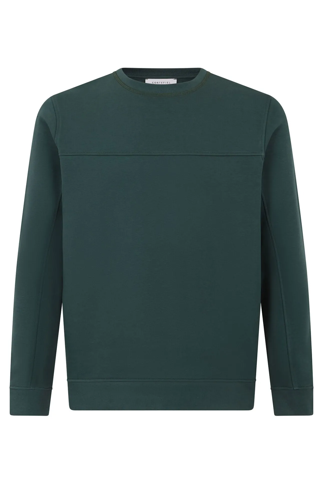 Sudadera cuello caja