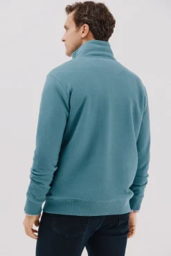 Sudadera cuello cremallera