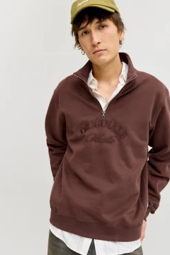 Sudadera cuello cremallera