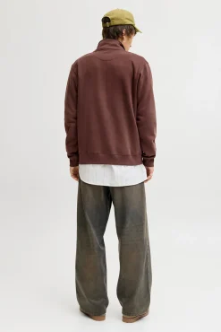 Sudadera cuello cremallera