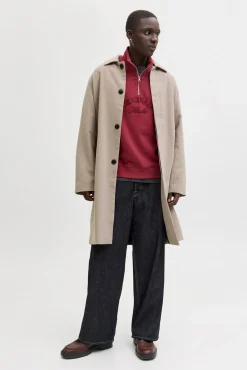 Sudadera cuello cremallera