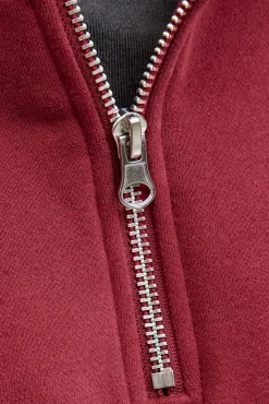 Sudadera cuello cremallera