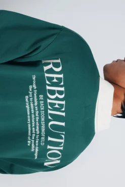 Sudadera cuello rugby