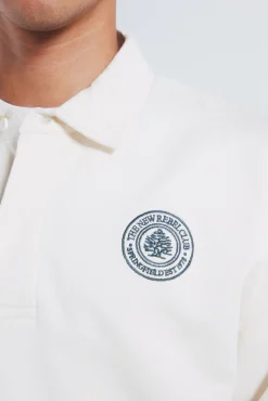 Sudadera cuello rugby