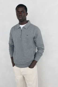 Sudadera cuello semicisne