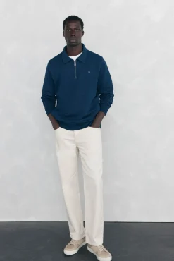 Sudadera cuello semicisne