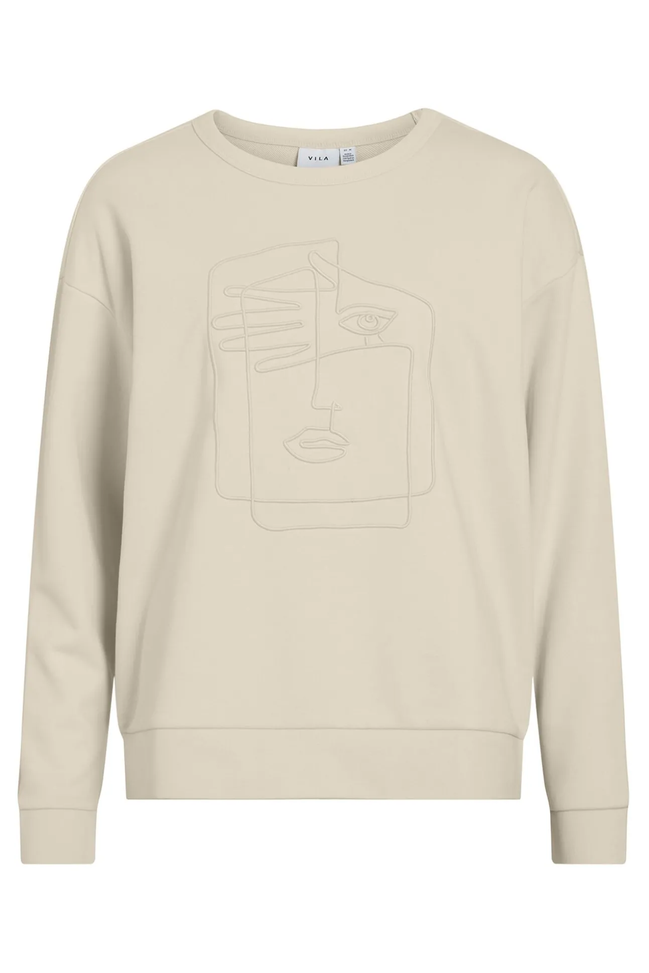 Sudadera de algodón orgánico con bordado