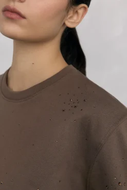 Sudadera detalle beads