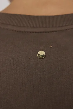 Sudadera detalle beads