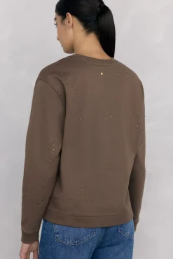 Sudadera detalle beads