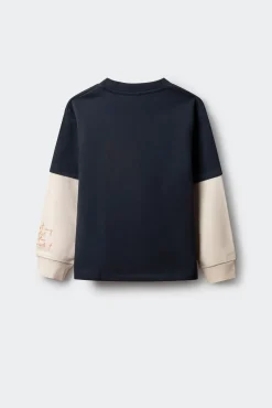 Sudadera doble capa niño