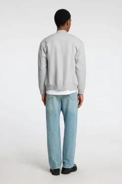 Sudadera estilo Bomber confeccionada con algodón orgánico