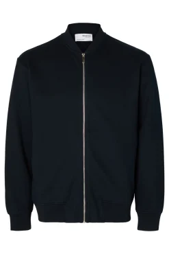 Sudadera estilo Bomber confeccionada con algodón orgánico