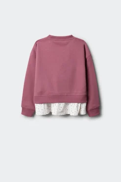 Sudadera "hey" niña.