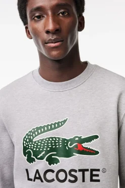 Sudadera Lacoste en felpa de algodón de corte clásico
