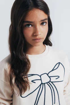 Sudadera Lazo niña