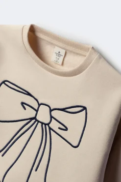 Sudadera Lazo niña