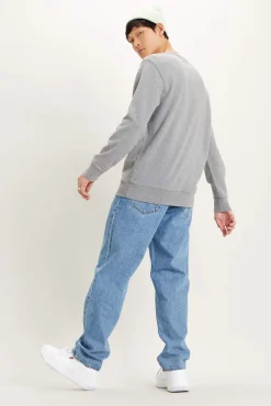 Sudadera Levi's® cuello redondo en tejido polar