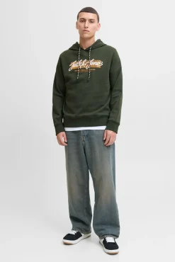 Sudadera logo con capucha