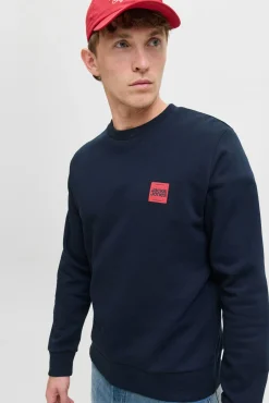 Sudadera logo contraste