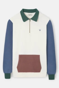 Sudadera media cremallera