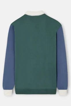 Sudadera media cremallera