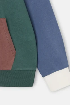 Sudadera media cremallera