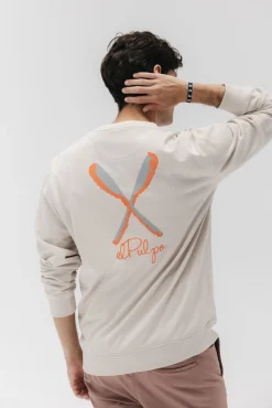 Sudadera palas dibujadas