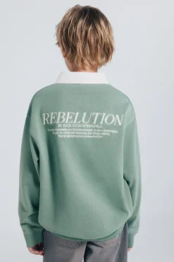 Sudadera polera niño