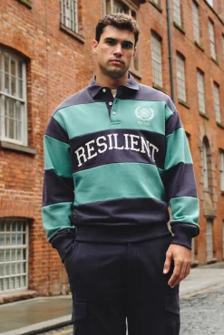 Sudadera polo cortes