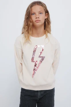 Sudadera "rayo" niña