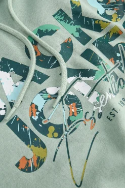 Sudadera regular fit estampada