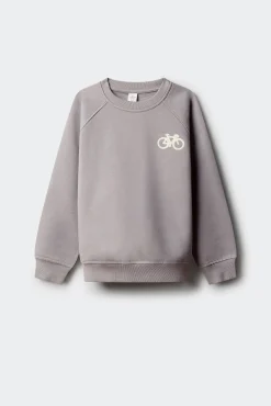 Sudadera sin capucha bici niño