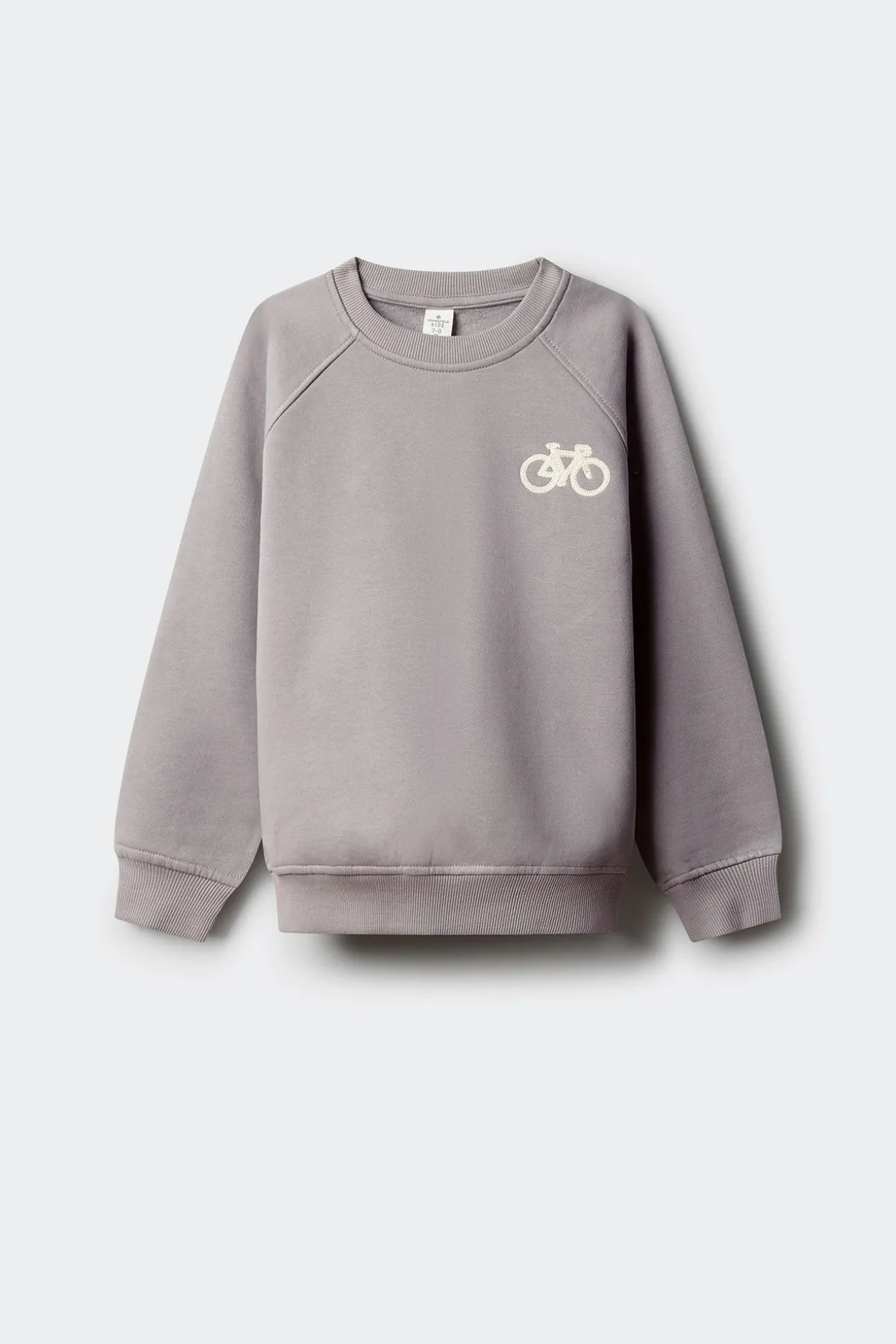 Sudadera sin capucha bici niño