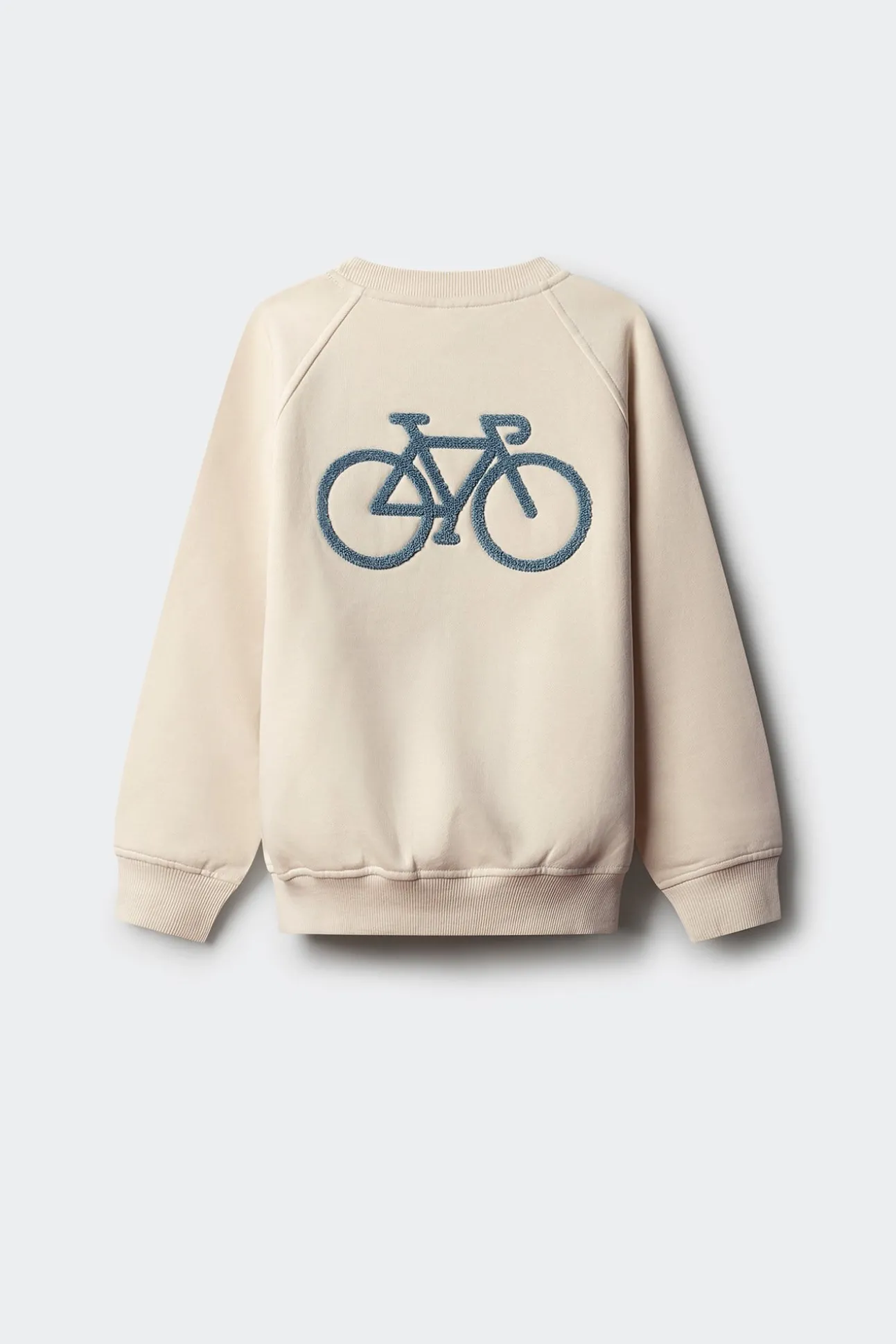 Sudadera sin capucha bici niño