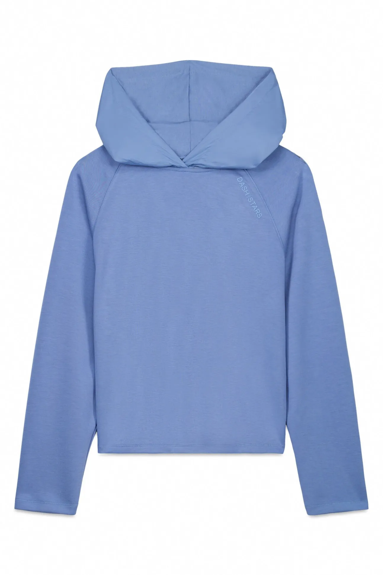 Sudadera tacto suave azul