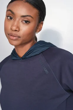 Sudadera tacto suave azul oscuro