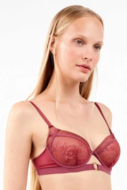 Sujetador capacidad en tejido de encaje