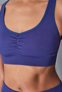Sujetador deportivo azul SEAMLESS FIT
