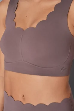 Sujetador deportivo COMPRESSIVE marrón